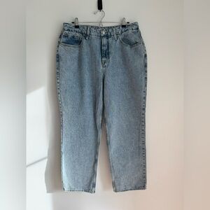Good American Light Blue Straight Leg Jeans